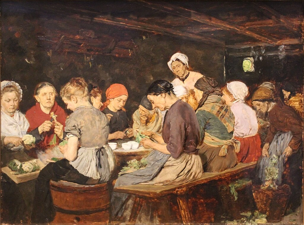 Le conserviere - Lipsia, Museo delle Belle Arti